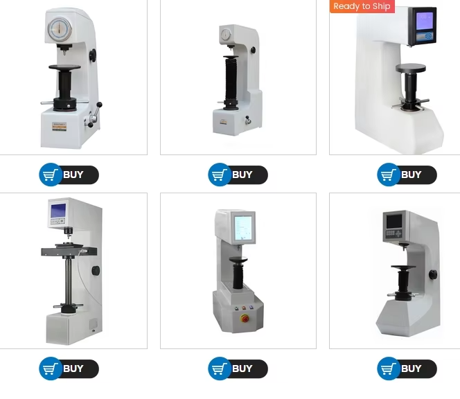 Probador de dureza Rockwell superficial con alta calidad